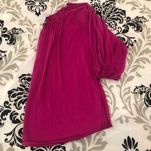 Fuchsia Blouse